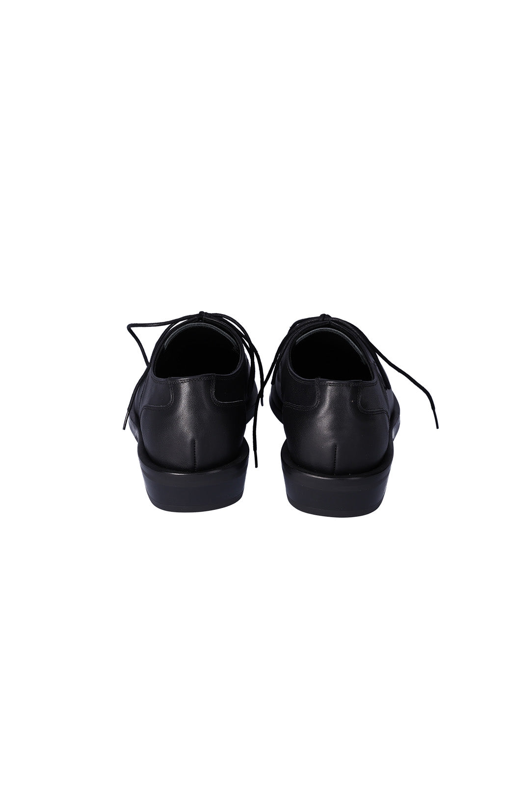 Nuosmiq Hardy Derby Black shoe, men's formal derby with polished black leather and classic lace-up design.
