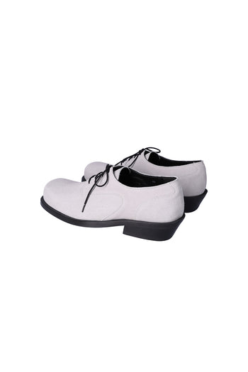 Nuosmiq Hardy Derby Cement derby shoe with sturdy leather upper and durable rubber sole, casual and stylish footwear.