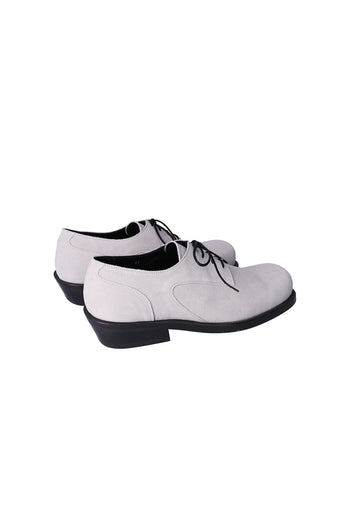 Nuosmiq Hardy Derby Cement Derby shoe with tan leather and durable rubber sole, stylish and comfortable men's footwear.