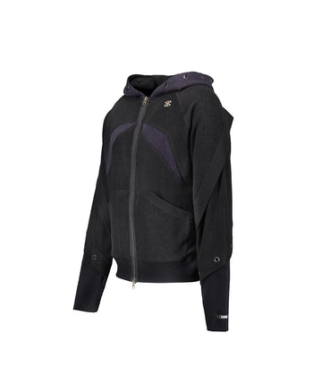 Gwimyeon Sweat à capuche zippé pour hommes