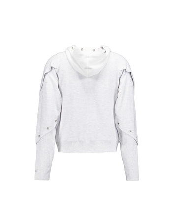 Gwimyeon Sweat à capuche zippé pour hommes