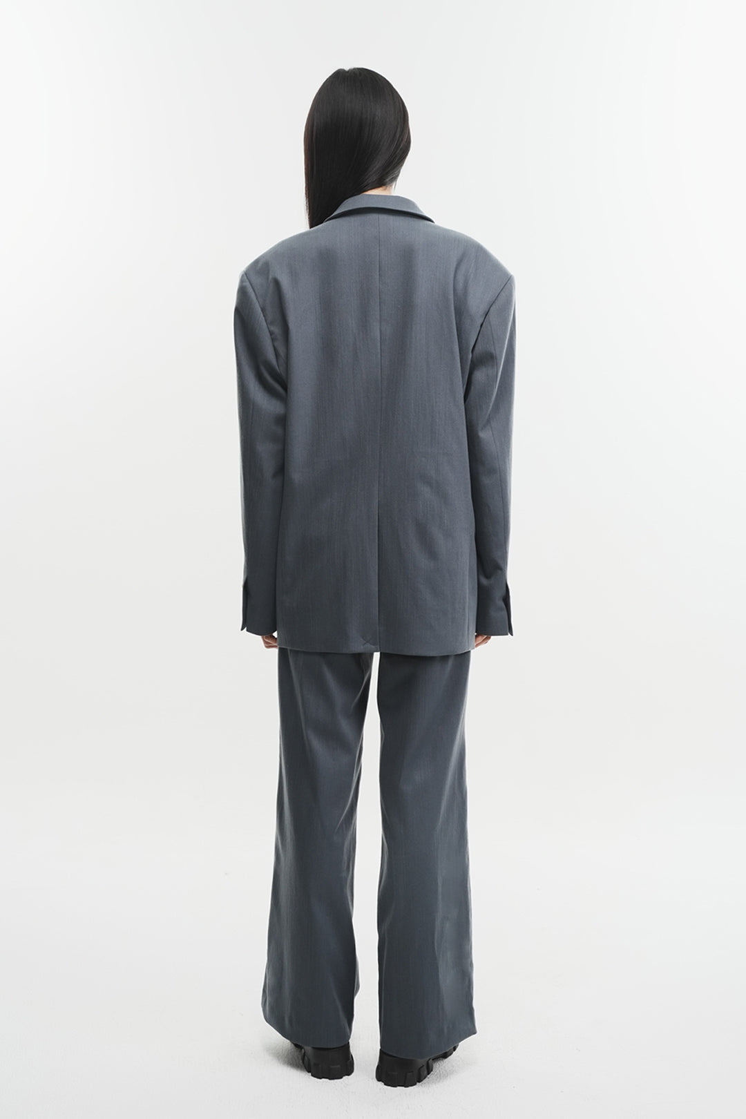 Grey Phenomenon Seeper shirts pocket double jacket with buttoned chest pockets and a classic collar, suited for casual wear.