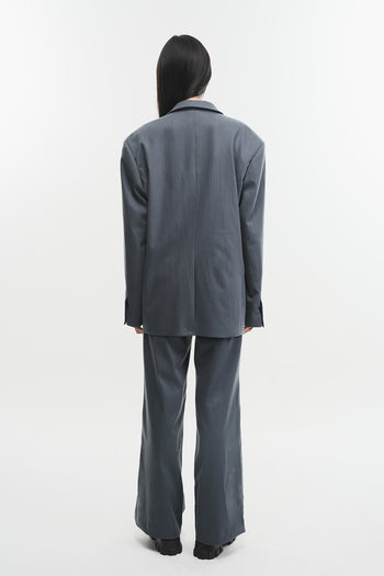 Grey Phenomenon Seeper shirts pocket double jacket with buttoned chest pockets and a classic collar, suited for casual wear.