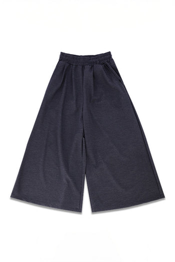 Reculer Maximal Wide Charcoal bottoms, one-size, featuring relaxed fit and comfortable fabric, shown in a natural stance.